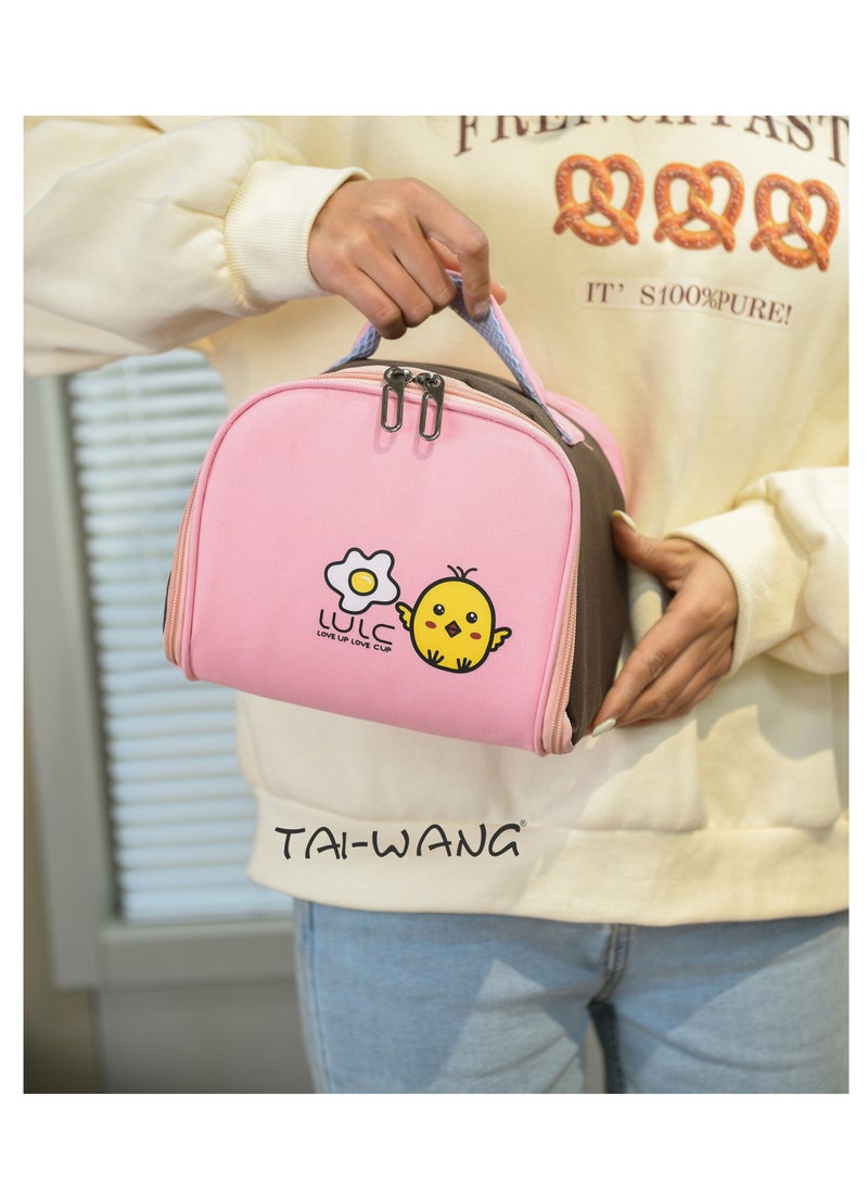 TAI-WANG Kids Lunch Bag Insulated Thermal Cooler Meal Tote For Children Small Reusable Lunch Box For School Kindergarten - Image 4