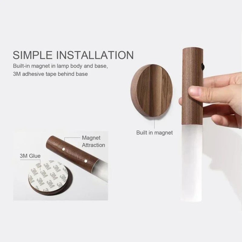 Smart LED Star Light (Peaceful) Light Fashionable Lamp with Magnet and Sensor, USB Charging and Auto Power On, Soft Light, Low Consumption, Perfect for Decoration - Genie - Image 3