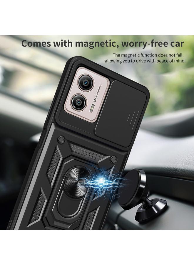 S-TOP Case For Motorola Moto G53 / G13 / G23 5G Sliding Camera Cover Design TPU+PC Phone Case - Image 5