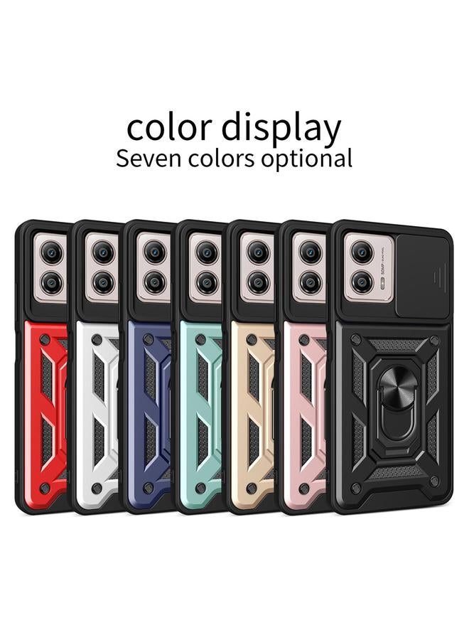 S-TOP Case For Motorola Moto G53 / G13 / G23 5G Sliding Camera Cover Design TPU+PC Phone Case - Image 2