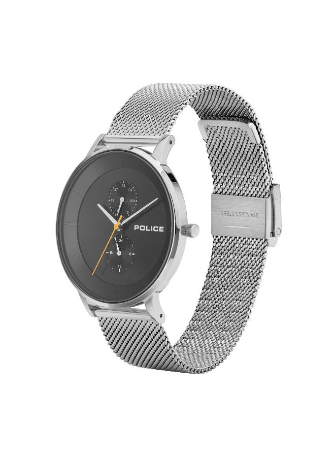 POLICE Men Berkeley Stainless Steel Bracelet Multifunction Watch for Men, 42mm - Image 2
