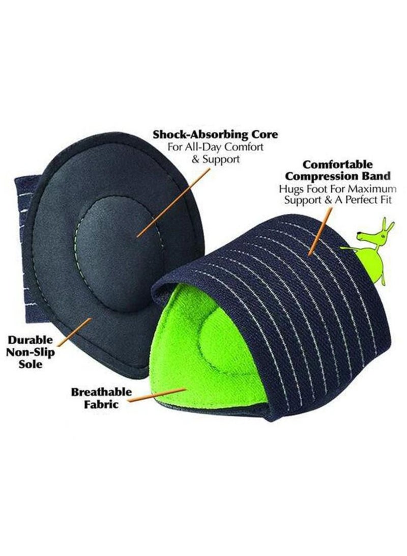 Strutz زوج واحد من نعلات قوس القدم لدعم الكعب والتهاب اللفافة الأخمصية وتسكين آلام الكعب المتدلي والصدمات والجمال الصحي - Image 3