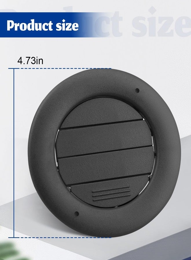 ANODZU BB5Z-19893-CA Headliner Rear Ceiling AC Air Vent Louver Fit for Ford Explorer 2011-2019, for Police Interceptor Utility 2013-2015 Fit for Lincoln MKT 2013-2019, Black 2 Pack - Image 4