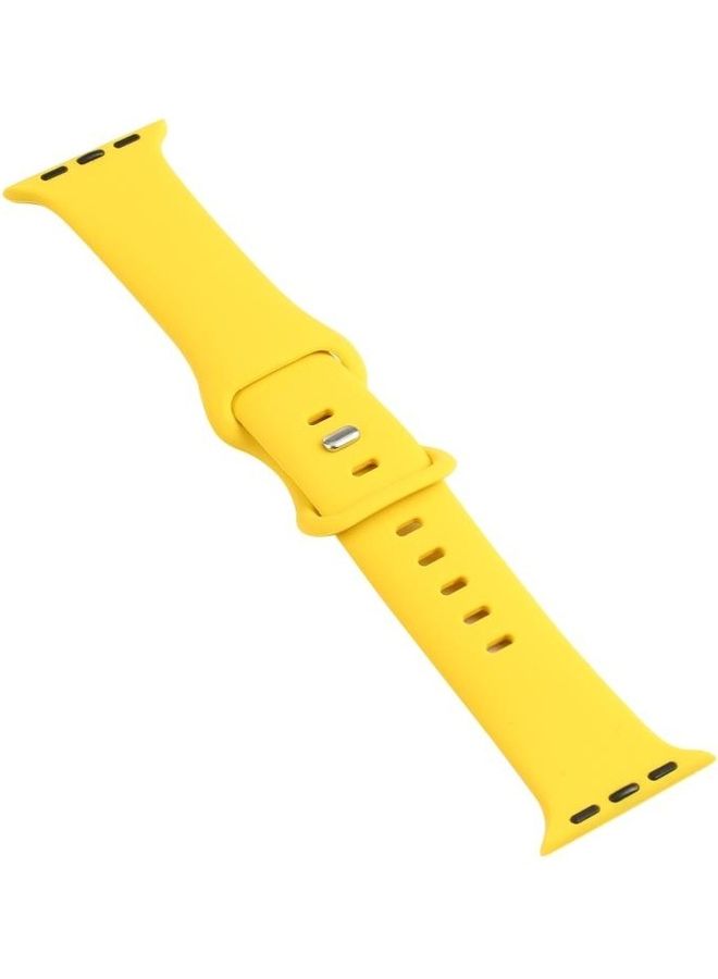 BGM Double Wear Replacement Watchband Yellow - Image 4