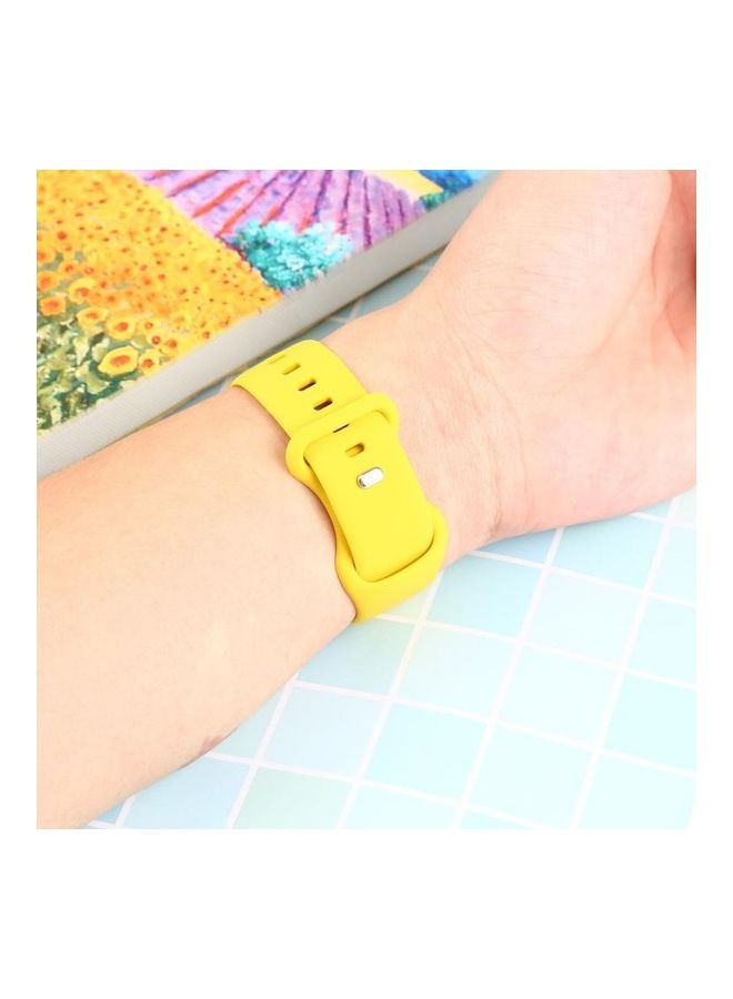 BGM Double Wear Replacement Watchband Yellow - Image 5