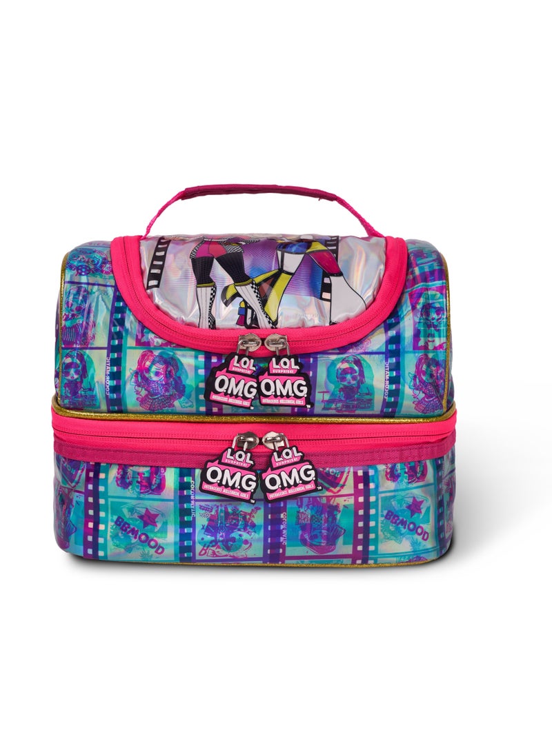 MGA حقيبة غداء موضة الكاميرا والأضواء LOL-Omg قسمين - Image 1