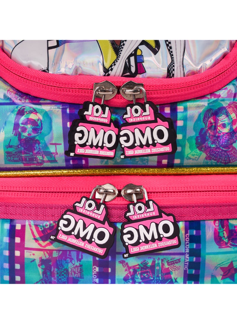 MGA حقيبة غداء موضة الكاميرا والأضواء LOL-Omg قسمين - Image 3