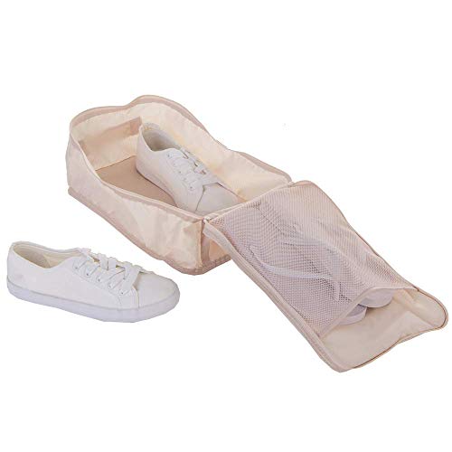 JJ POWER Travel Shoe Bags, Foldable Waterproof Shoe Puches Organizer-Double Layer (Multi-colored4) - Image 2
