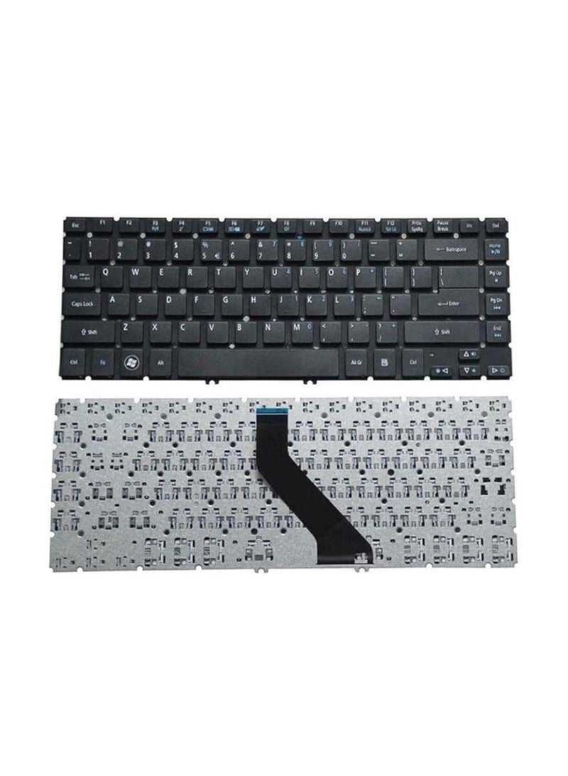 Terabyte Laptop Keyboard for Acer Aspire V5-431 V5-431P V5-471 V5-471G V5-471P V5-431-2803 V5-431P-4413 V5-471-6485 V5-471-6876 V5-471PG V5-472 V5-472-6893 V5-472G V5-472P MP-11F73U4-4424 - Image 2
