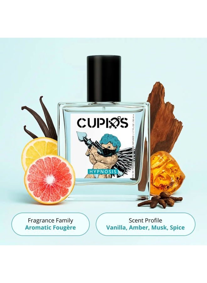 Cupids عطر إدي بي أصلي هيبنوس 2.0 معزّز بالفيرومونات للرجال - عطر فيرومون للرجال 50 مل - Image 2