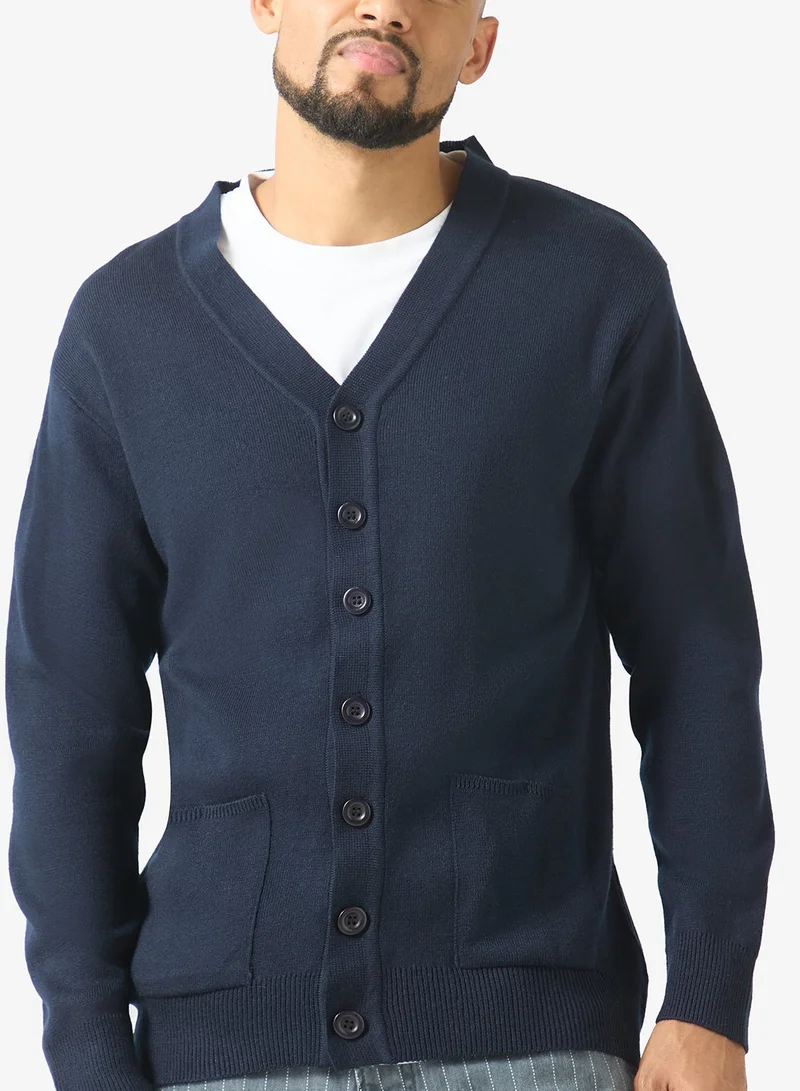 Seventy Five  Casual Buttoned Cardigan for Men | Best Price UAE