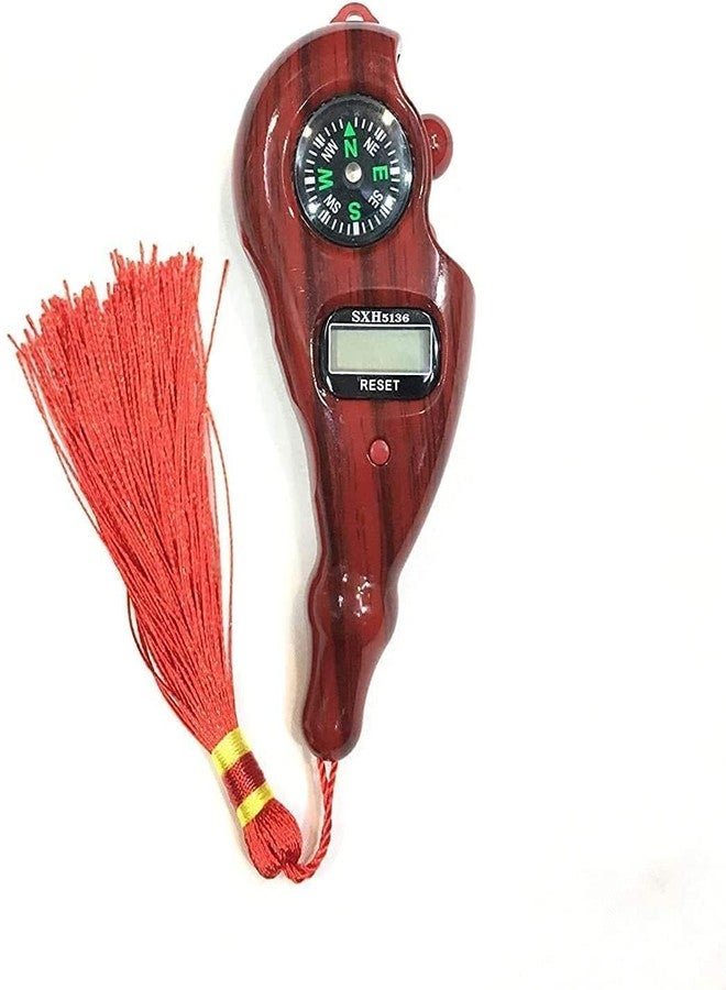 Tusmad Plastic Beads Portable Rotating Digital Finger Counter for Pooja, naam jap Counter Meditation Prayer Japa Mala,LCD,Buddha Beads Digital Finger Relaxation,Active Fingers Multicolor - Image 1