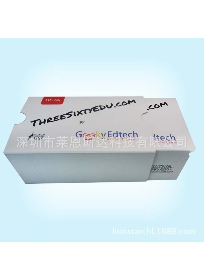 Generic - White Cardboard Vr Glasses | Second Generation Google Glasses Printing Logo-Color:White - Image 1