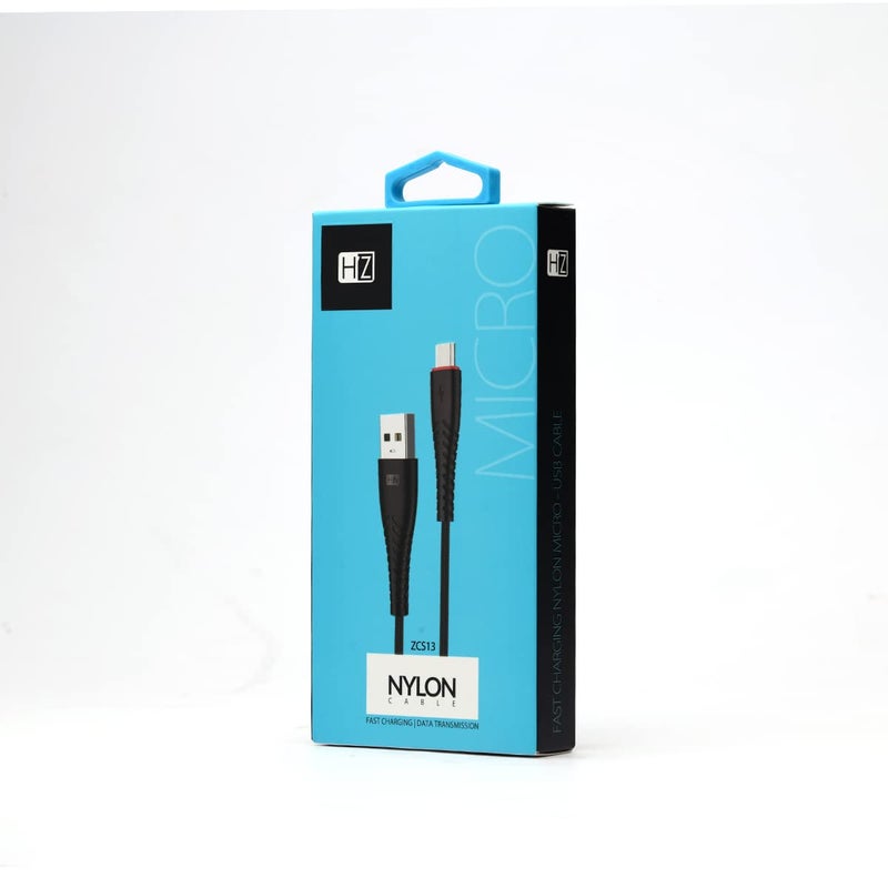 هيتز كابل HEATZ Micro USB سريع الشحن 3 أمبير USB 2.0 إلى Micro USB متوافق مع Galaxy S7 S6، Note، LG، Nexus، Nokia، PS4، وحدة التحكم - 1.2 متر - Image 2