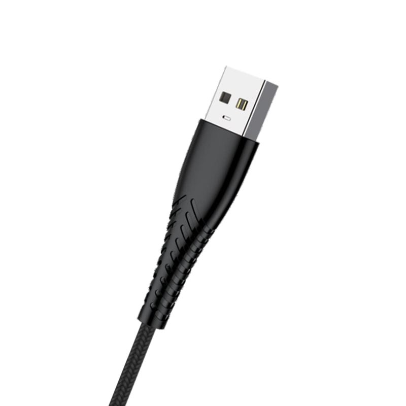 هيتز كابل HEATZ Micro USB سريع الشحن 3 أمبير USB 2.0 إلى Micro USB متوافق مع Galaxy S7 S6، Note، LG، Nexus، Nokia، PS4، وحدة التحكم - 1.2 متر - Image 3