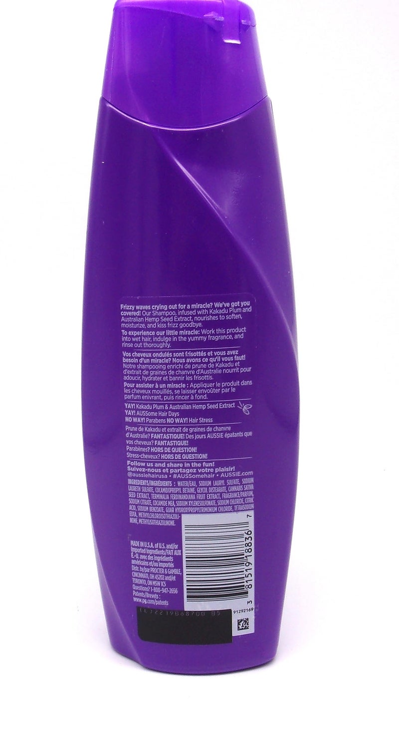 Aussie Shampoo Miracle Waves 12.1 Ounce (360ml) - Image 2