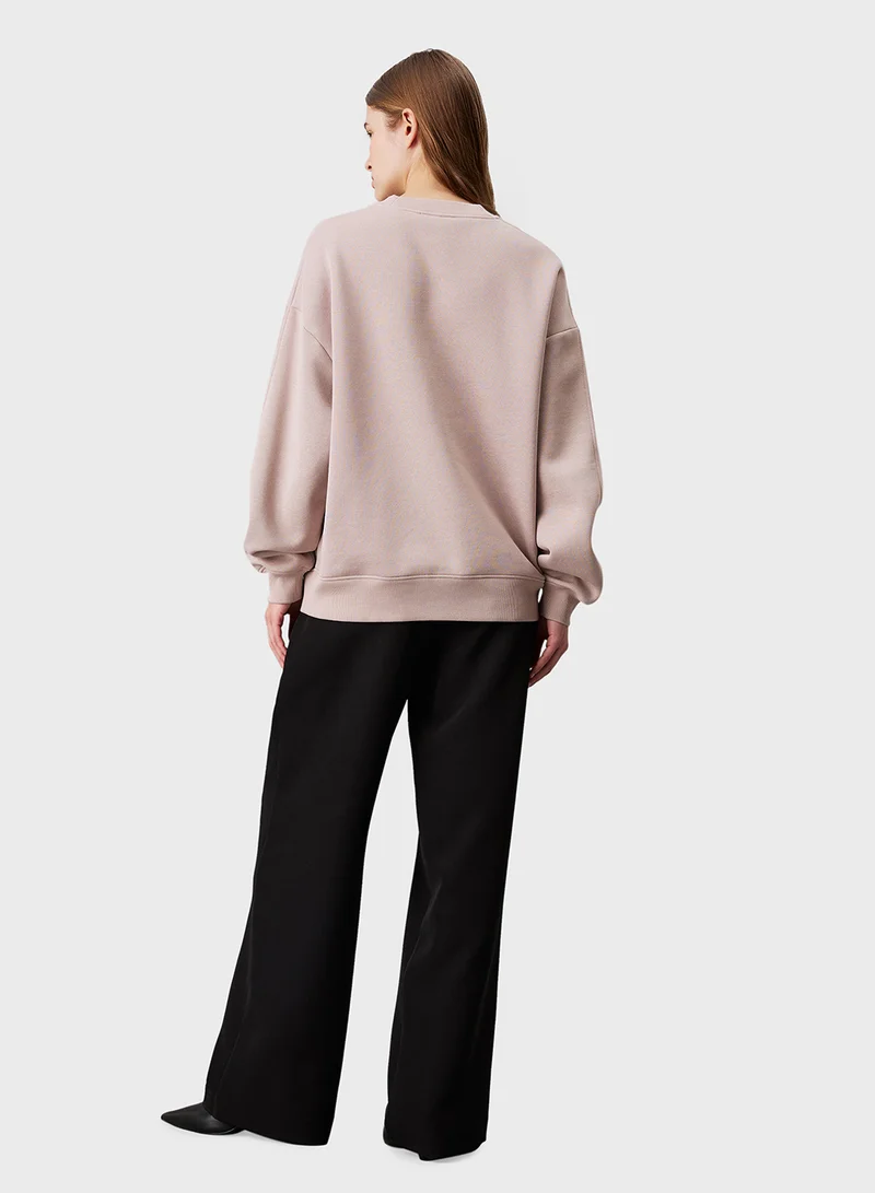 Calvin Klein Jeans Embroidered NYC Relaxed Sweatshirt