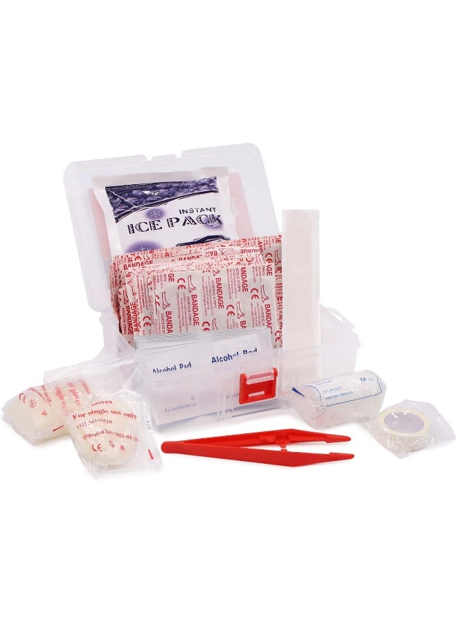 DMI 175-Piece First Aid Kit for Minor Injuries, Cuts and Scrapes, All-Purpose, Portable and Convenient, Includes Bandages, Injury Treatment, Dressings, and Instruments, HSA & FSA Eligible - Image 3