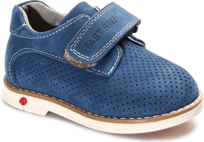 Fast Step Leather Unisex Kids Casual Shoes 006PA23
