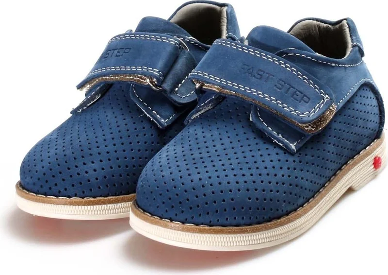 Fast Step Leather Unisex Kids Casual Shoes 006PA23