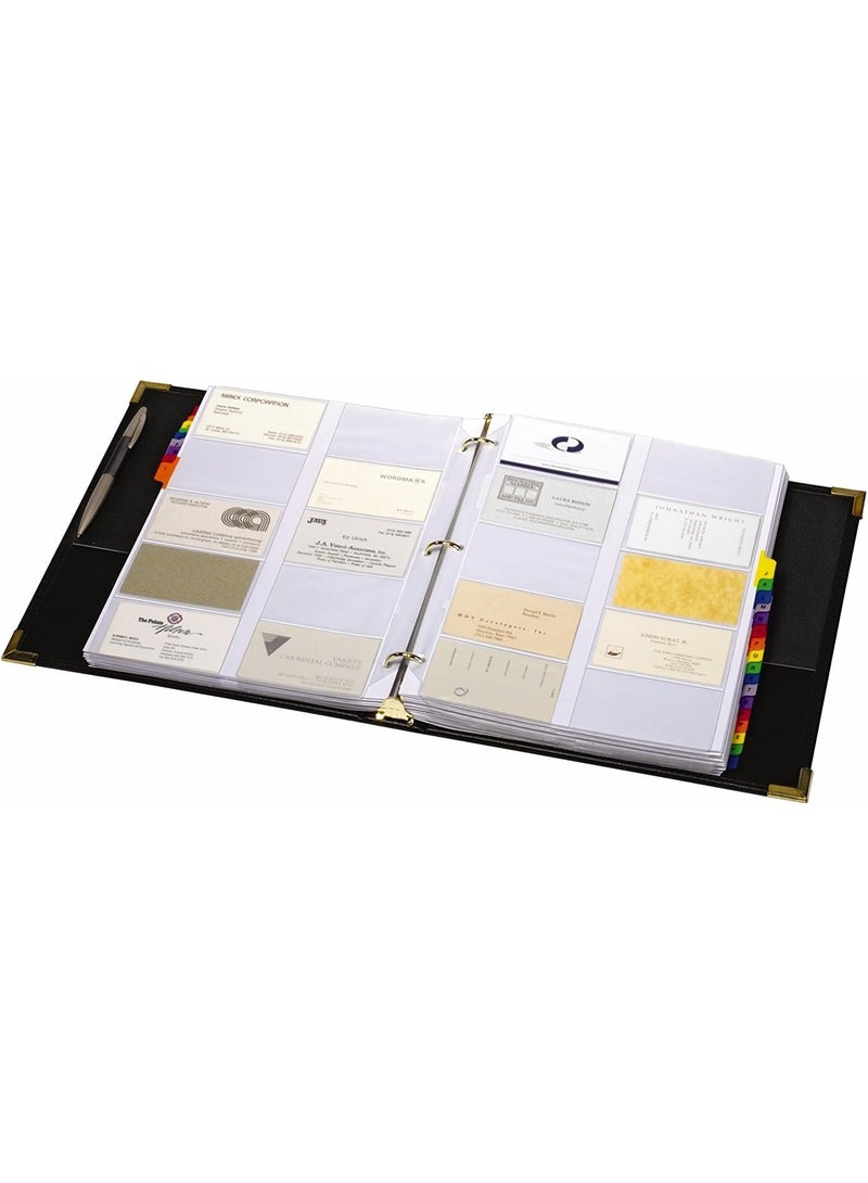 TOPS Tops Cardinal Business Card Books (CRD65361C20)  - Image 4