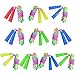Elcoho 10 Pack Kids Rainbow Jump Rope Set Jumping Ropes Vibrant Skipping Ropes for Kids Outdoor Fun Party Favors 72 Feet - Image 3