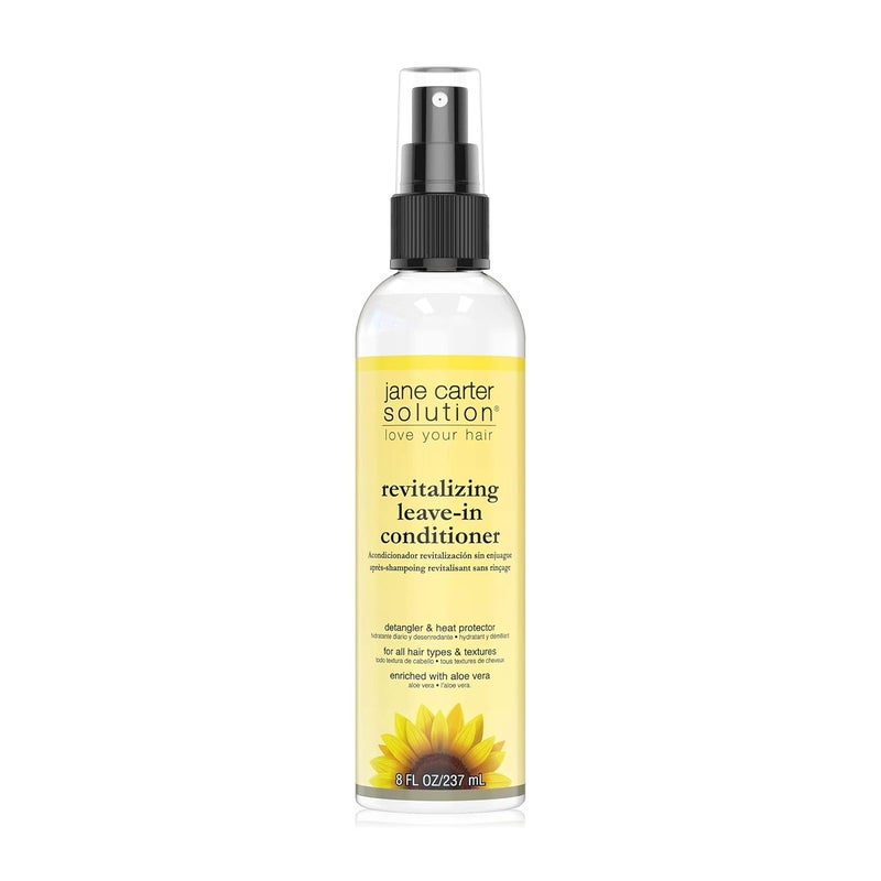 JANE CARTER SOLUTION Revitalizing LeaveIn Conditioner Spray 8oz  Moisturizing Heat Protectant Reduce Frizz