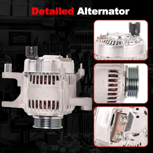 TOPAZ 56005684 12V 90 Amp Alternator for Jeep Wrangler Cherokee tj Dodge Dakota Pickup - Image 4