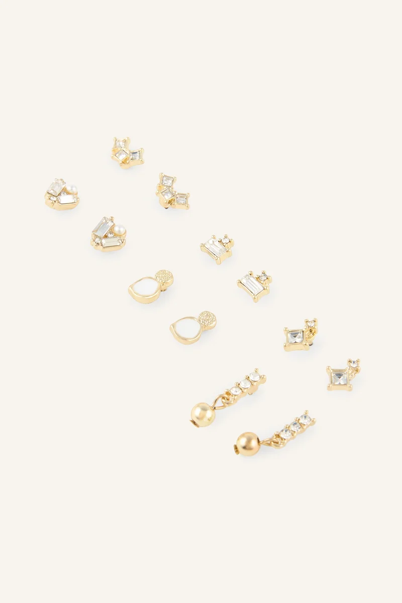 Defacto  Woman 6 Piece Earrings for Women | Best Price UAE
