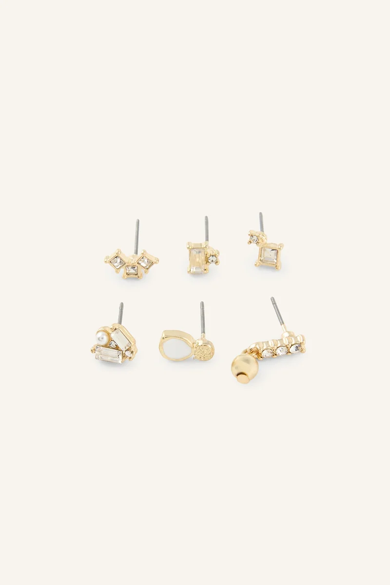 Defacto  Woman 6 Piece Earrings for Women | Best Price UAE