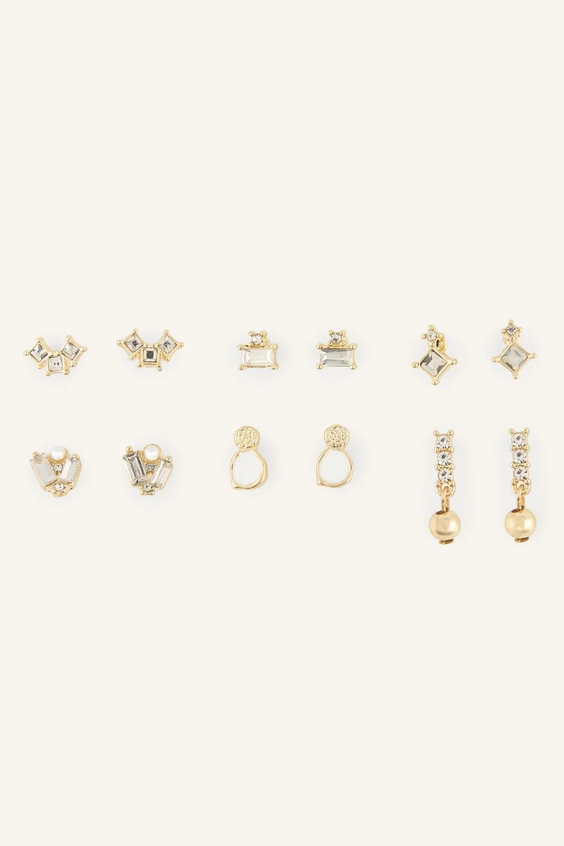 Woman 6 Piece Earrings
