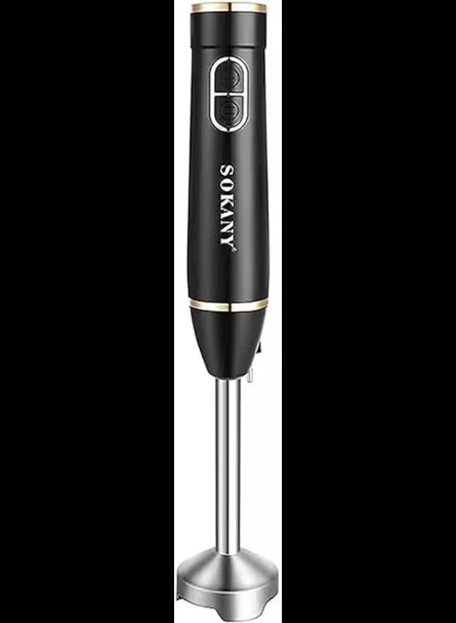 SOKANY High Speed Hand Blender Stainless Steel Blades Immersion Blender Kitchen Assistant For Baby Food 1805 - Image 1