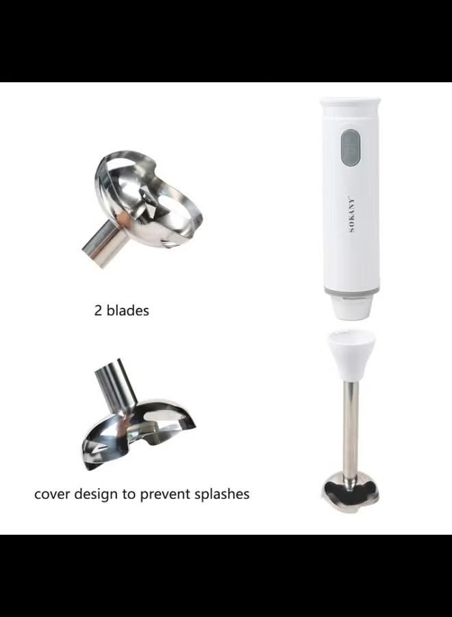 SOKANY High Speed Hand Blender Stainless Steel Blades Immersion Blender Kitchen Assistant For Baby Food 1805 - Image 2