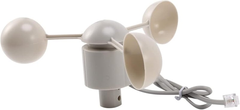 WH SP WS01 مقياس شدة الرياح الأبيض مستشعر سرعة الرياح ملحقات أدوات الأرصاد الجوية - Image 2