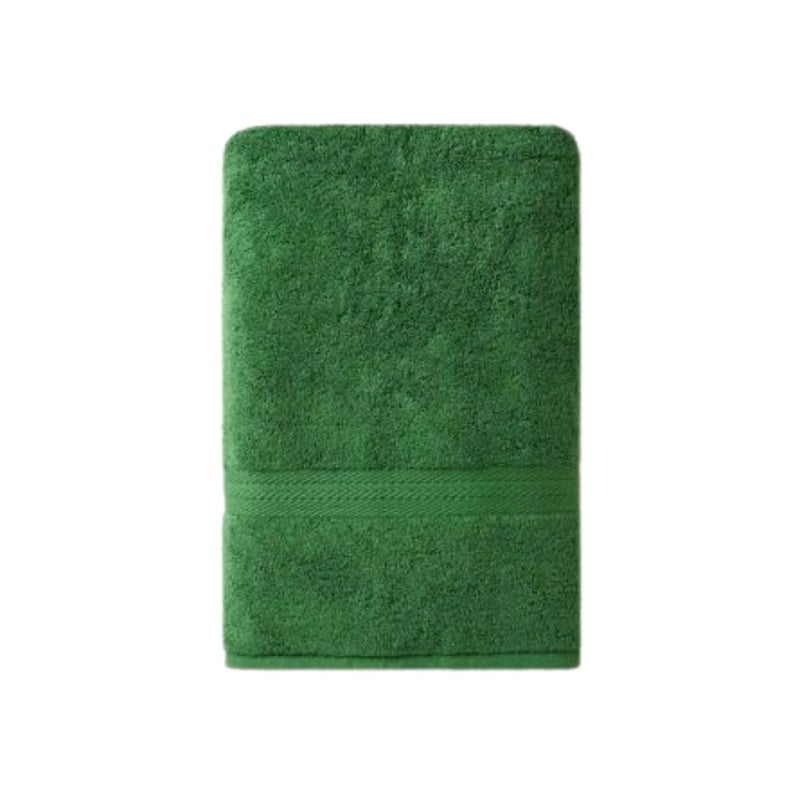 100% Cotton Text 70 * 140cm 500 Grams Soft and Absorbent Made in Egypt for Home, Bathroom, Beach, Trip (Green) - Image 1