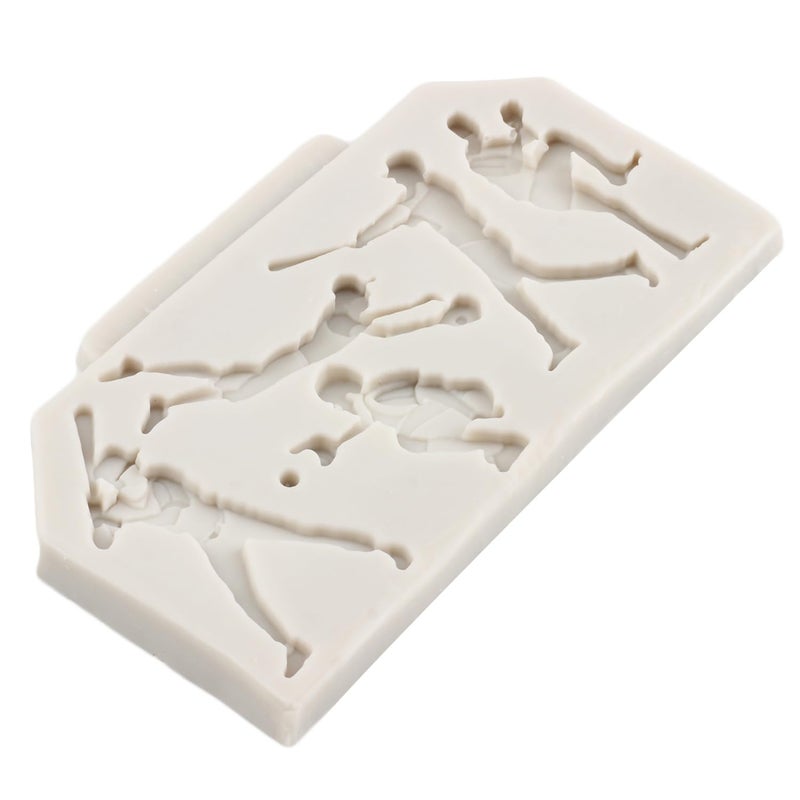 Sijiangmold Baseball Fondant Mold Baseball Softball Glove Silicone Mold For Cupcake Topper Cake Decorating Chocolate Candy Polymer Clay Gum Paste Set Of 4 - Image 5