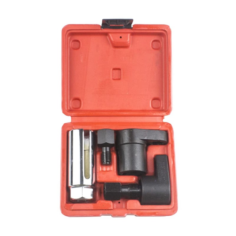 Sangyue Oxygen Sensor Socket Wrench Thread Chaser 02 Sensor Remover Tool Offset Vacuum Switch Sockets 5pcs Kit