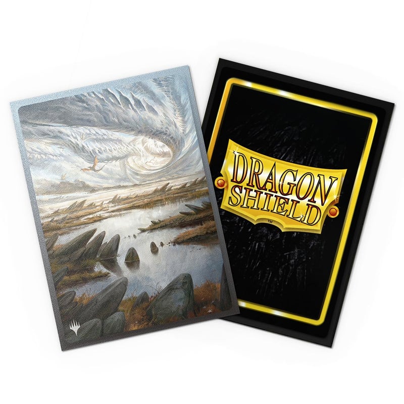 Dragon Shield | Matte Dual Art Sleeves | 100 CT - Smooth & Tough Premium TCG Sleeves | Compatible with Magic: The Gathering | Landfall Series â€“ Marsh Flats - Image 3