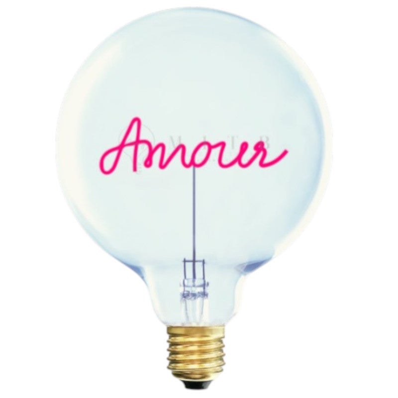 AMORE LED GLASS BULB – Ø70 × H110 mm – CLEAR GLASS