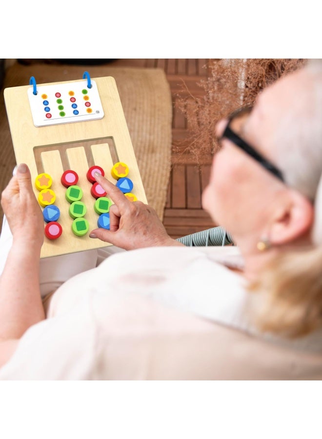 Generic Alzheimer's Elderly Cognitive Matching Game | Memory Training Handheld Toy | Color Matching Activity for Dementia Patients  - Image 4