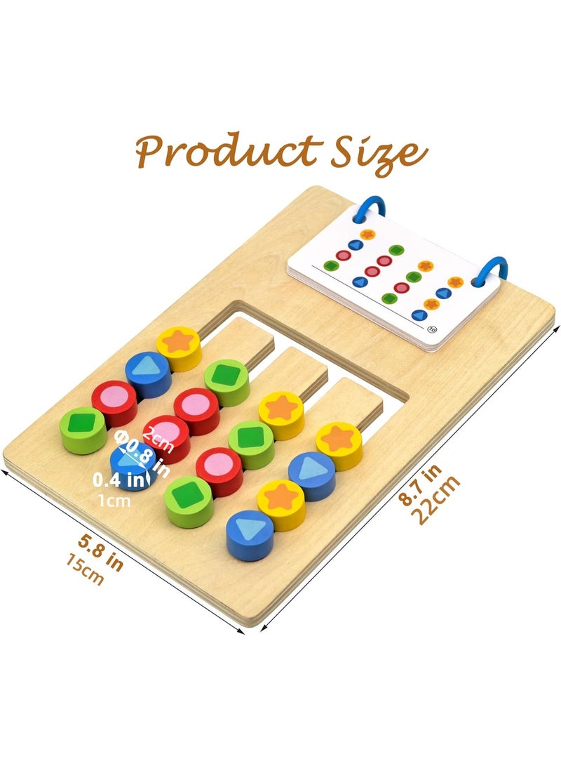 Generic Alzheimer's Elderly Cognitive Matching Game | Memory Training Handheld Toy | Color Matching Activity for Dementia Patients  - Image 3