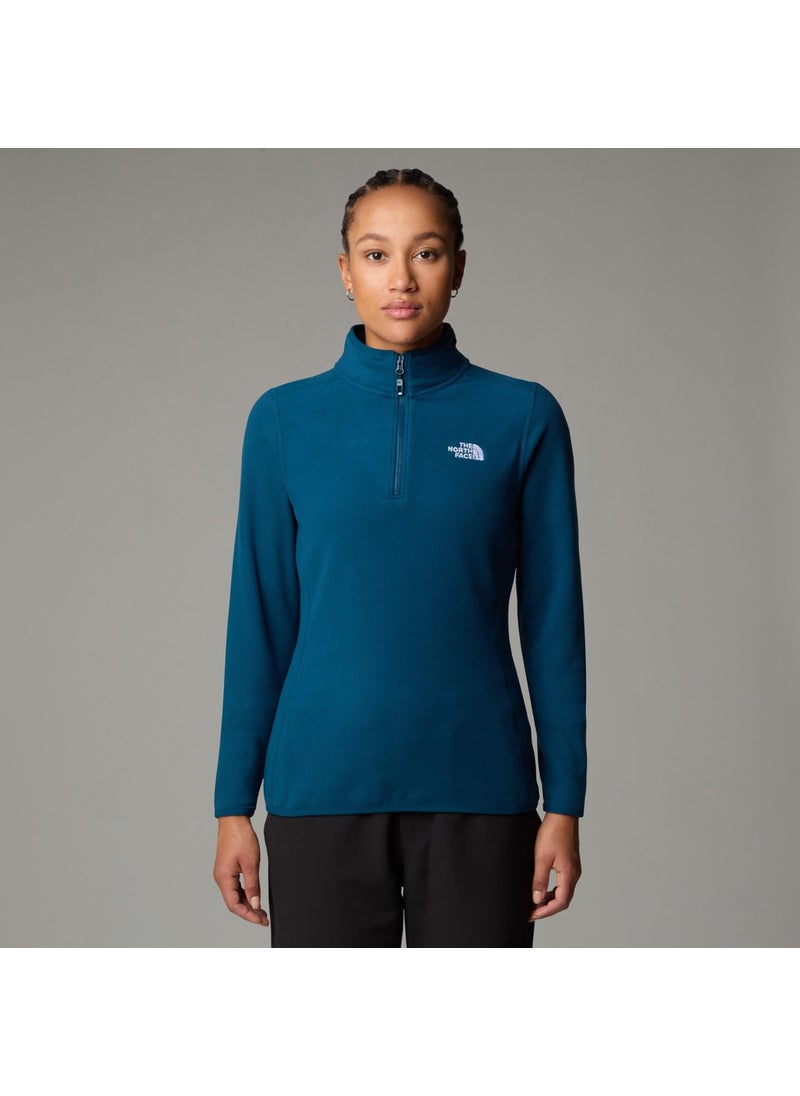 THE NORTH FACE - بزة و 100 غلاسير 1/4 سحاب - فليس نسائي أوروبي - Image 1