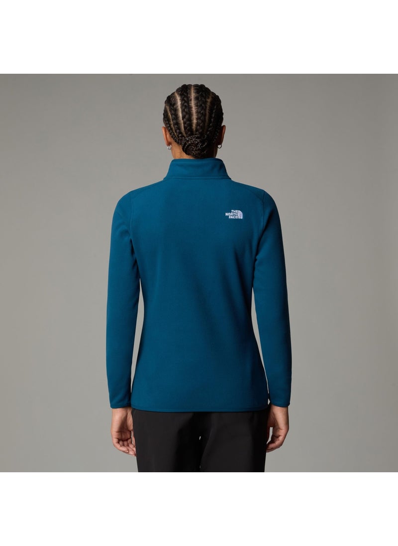 THE NORTH FACE - بزة و 100 غلاسير 1/4 سحاب - فليس نسائي أوروبي - Image 1