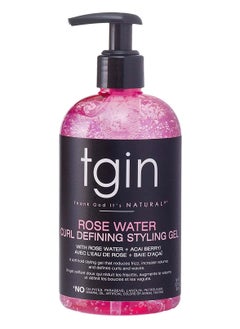 Tgin Rose Water Defining Styling Gel 384ml  - Image 1