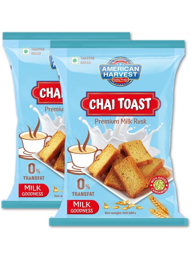 American Harvest American Harvest Chai Toast Premium Milk Rusk With Added Cardamom  - Image 1