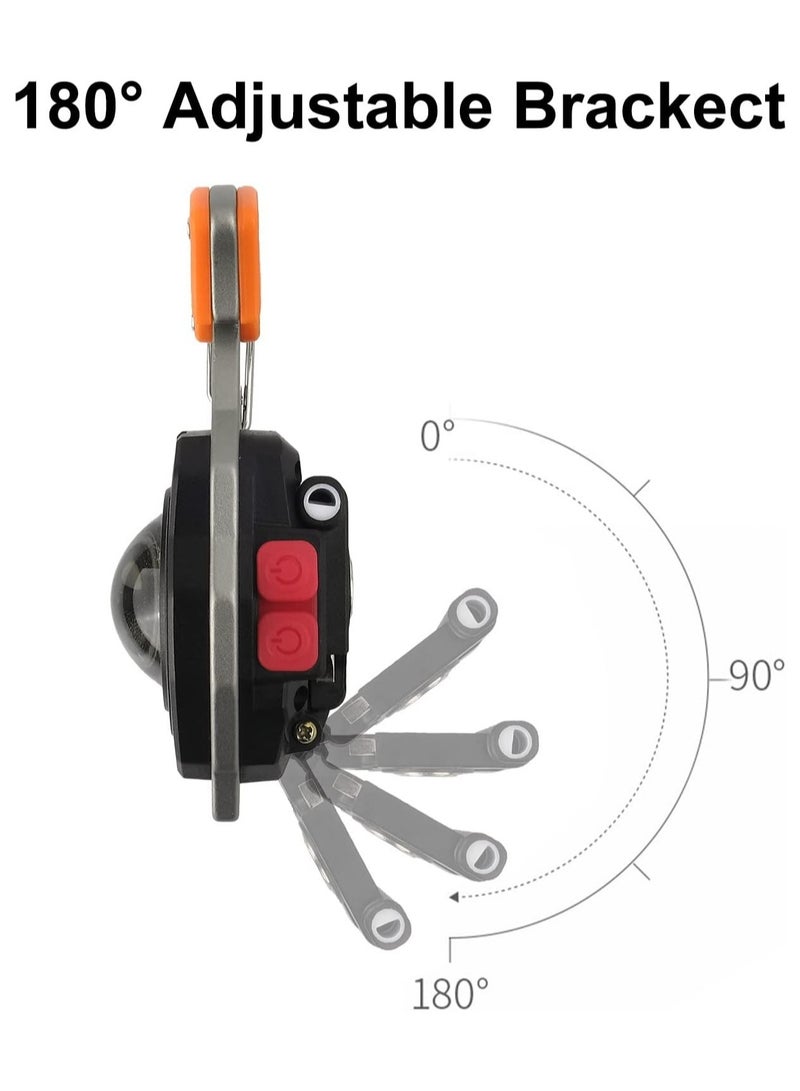 ELTRAZONE Mini Portable Work Light 800 Lumen Rechargeable Torch Keyring Inspection Lights with Bottle Opener, Magnetic Base, for Camping/Repairing/Emergency (2 Pieces) - Image 4