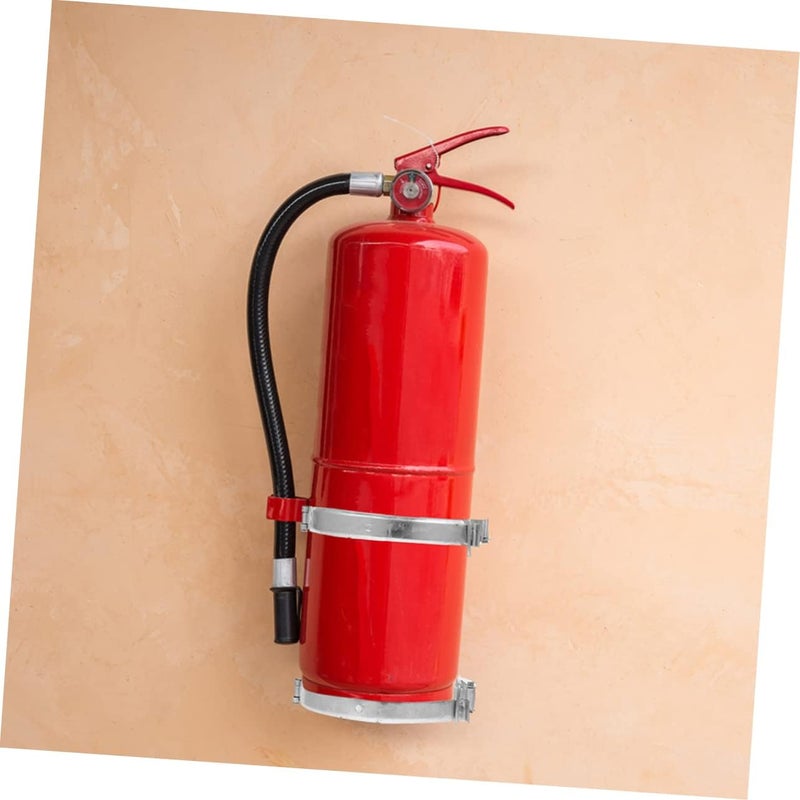 Uonlytech Fire Extinguisher Wall Rack Holder Heavy-Duty Iron Bracket for Fire Extinguishers Wall-Mounted - Image 3