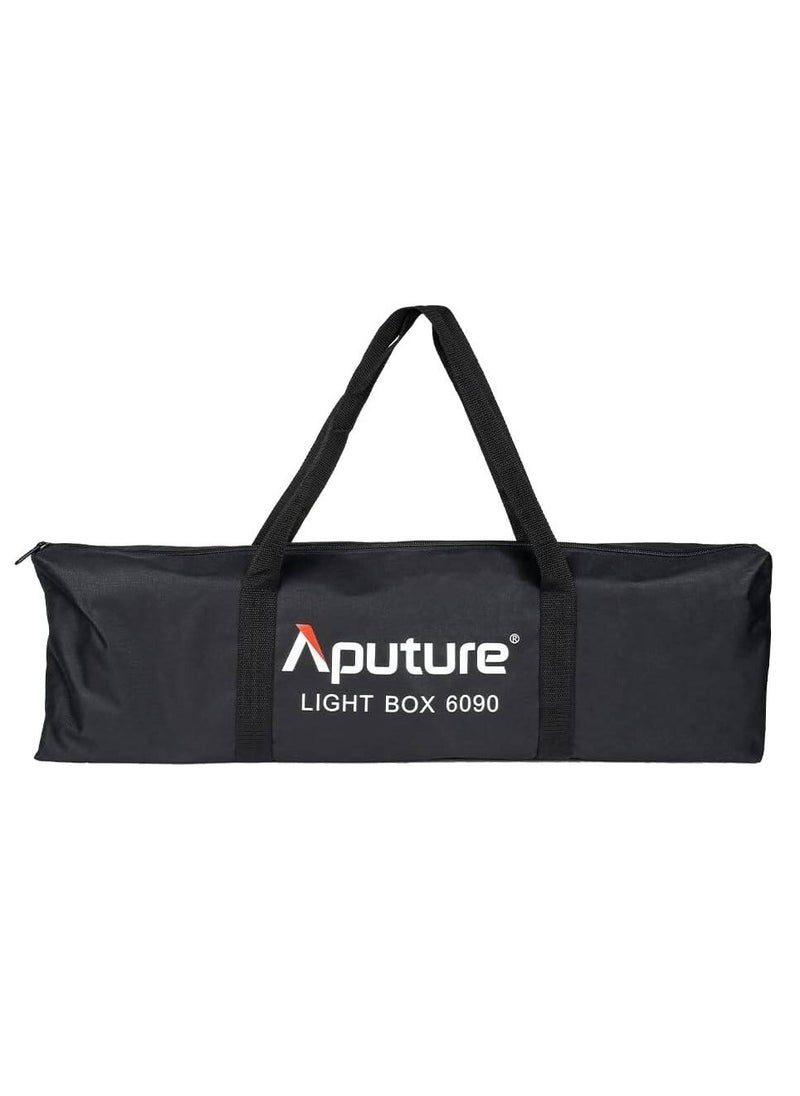 Aputure Light Box 60×90 cm Rectangular Softbox – Bowens Mount 2′×3′ Softbox with 1.5/2.5‑Stop Dual Diffusers, 45° Grid, Quick‑4‑Rod Setup & Carrying Bag