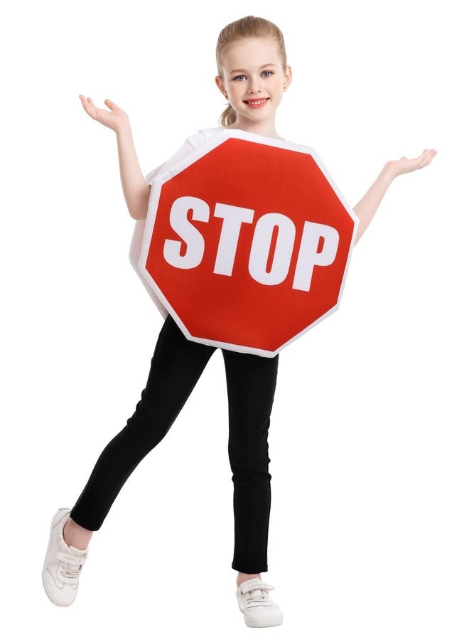 Seasons Traffic Sign Costume for Kids, Funny Halloween Costumes for Boys and Girls, One Size (Stop), Red - Image 5