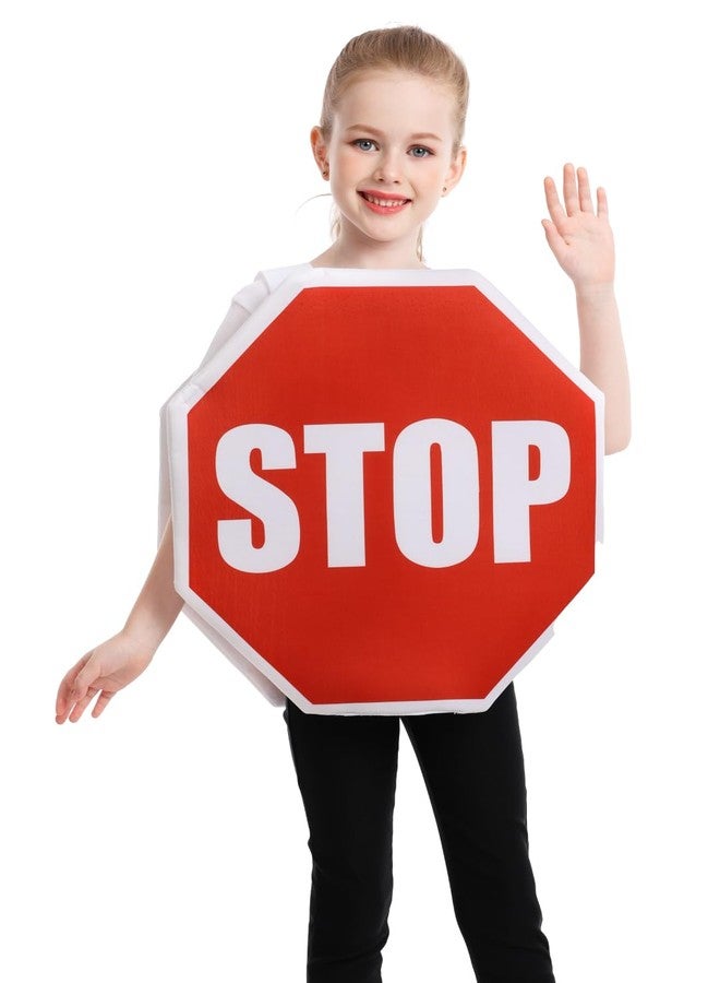 Seasons Traffic Sign Costume for Kids, Funny Halloween Costumes for Boys and Girls, One Size (Stop), Red - Image 3